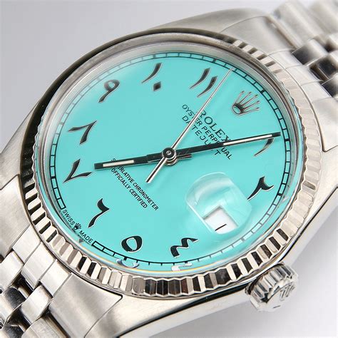 rolex president arabic dial|Rolex tiffany arabic dial.